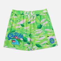 2025 Summer New JELLY FAM BLUE CHECKS DIAMOND DOVES Cartoon Shorts Breathable Training Sports Loose Casual Beach Shorts OTE