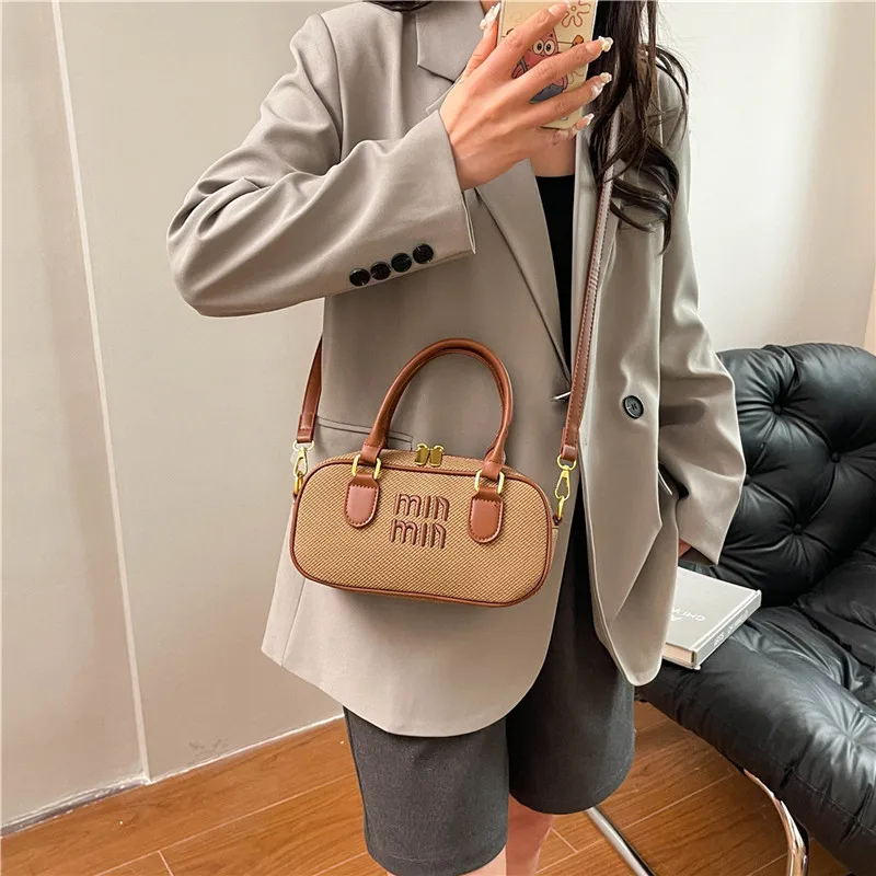 

Модная женская кожаная сумка-тоут, роскошная дизайнерская сумка, элегантная сумка через плечо для современного шикарного стиля