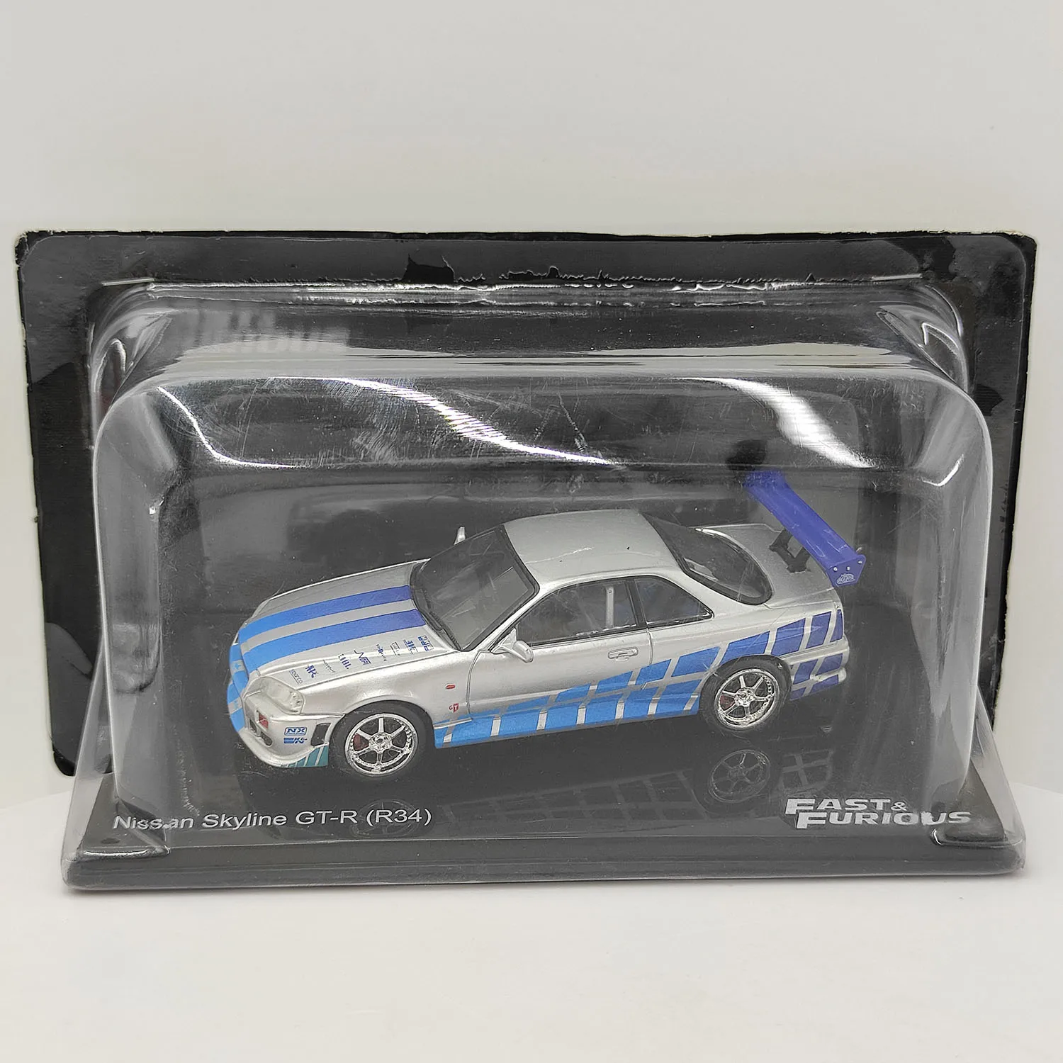 دييكاست IXO 1/43 مقياس نيسان سكاي لاين GT-R R34 سبيكة سيارة نموذج تحصيل لعبة هدية تذكارية العرض #6