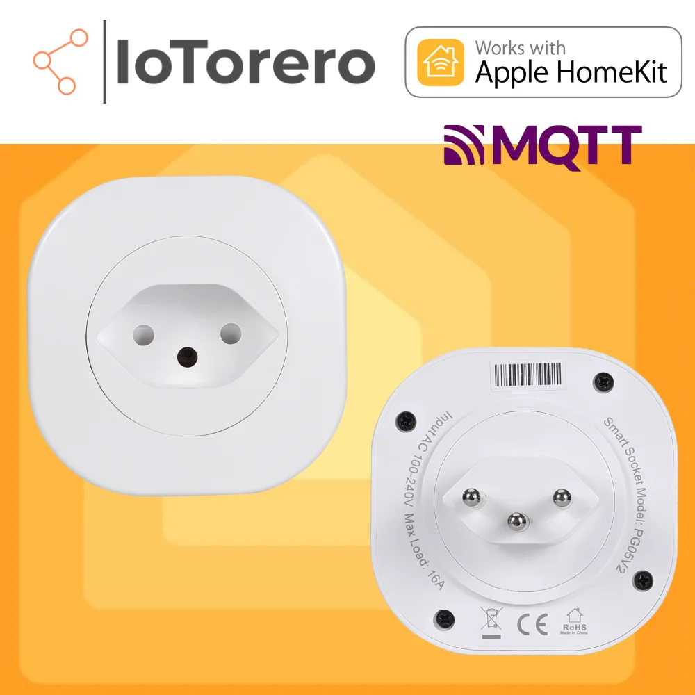 

IoTorero Homekit MQTT Швейцария Смарт-вилка 16А