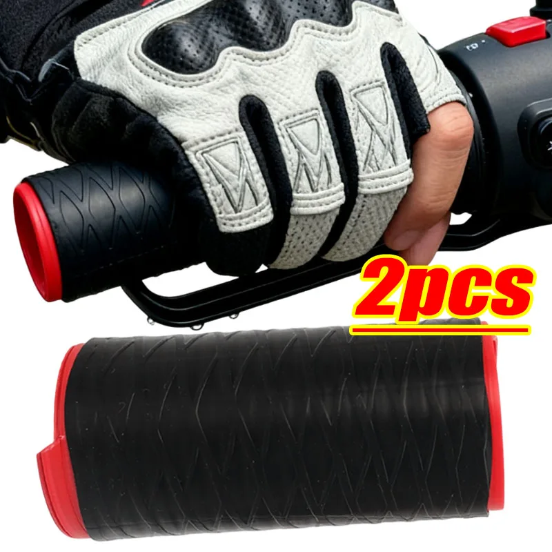 

Handlebar Sleeve Non-slip Silicone Motorcycle Universal Motorcycle Silicone Cover Modified Riding Gear Protective Cover 1/2pcs