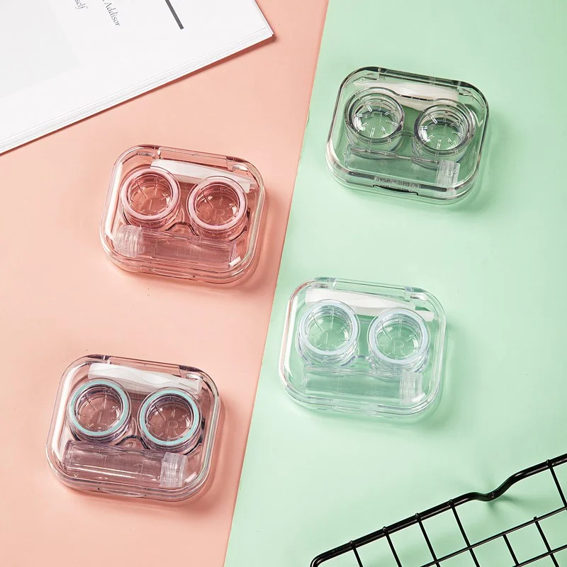 2023 Portable Transparent Lazy Contact Lenses Colored Lens Partner Contact Lenses for Eyes  Colored Contacts Color Contact Lens