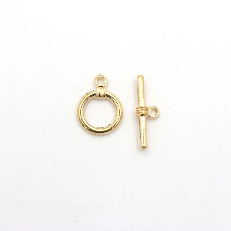 쥬얼리 제작용 티베트 실버 부드러운 원형 OT 걸쇠, 팔찌 목걸이 DIY 액세서리, 바느질, 도매, 혼합 10 세트