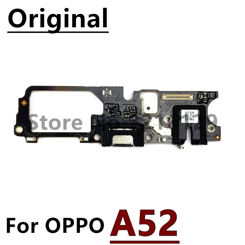 Original For OPPO A52 A54 A54s A56 A56s A57 A57s 5G A58X Fast Charging Type-C USB Connector Board Dock Flex Cab