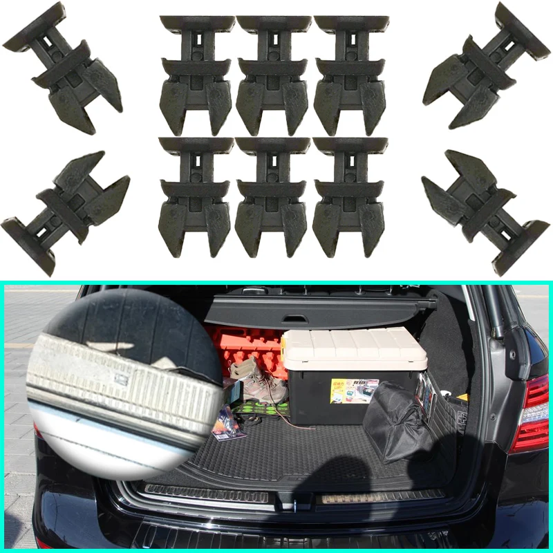 Car Door Plastic Panel Clip Push Retainer Body Panel Rivets Auto Fasteners 1249900792 For Mercedes-Benz Cls-Class C219