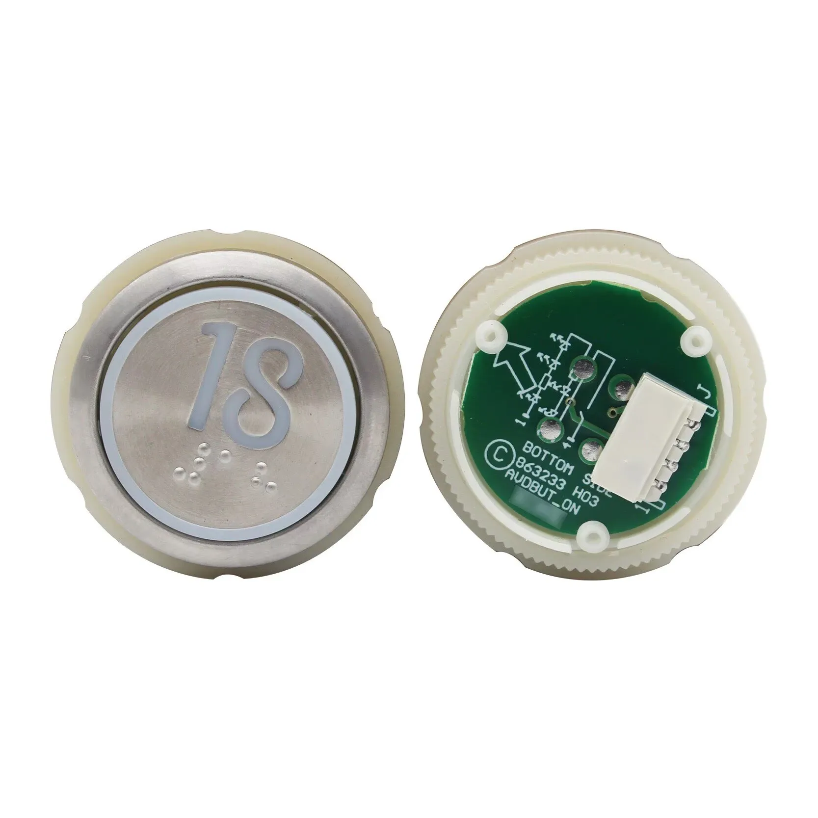 Elevator Button 863223H02 / 863233H03 HO3 Round 32mm Push Button for KO*E
