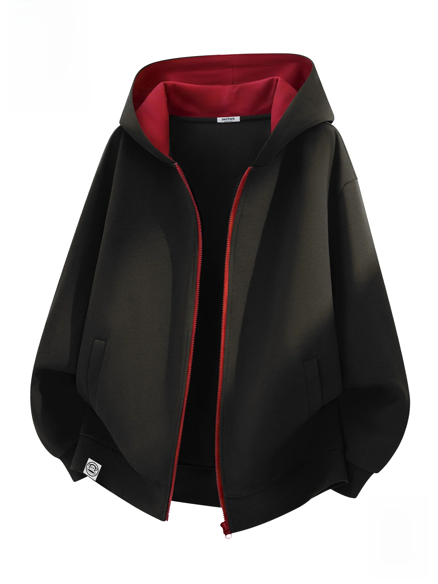 

Мужская толстовка в американском ретро-стиле с цветными блоками, новая весенняя модель, кардиган-жакет с принтом обезьяны, повседневная, из трикотажной ткани