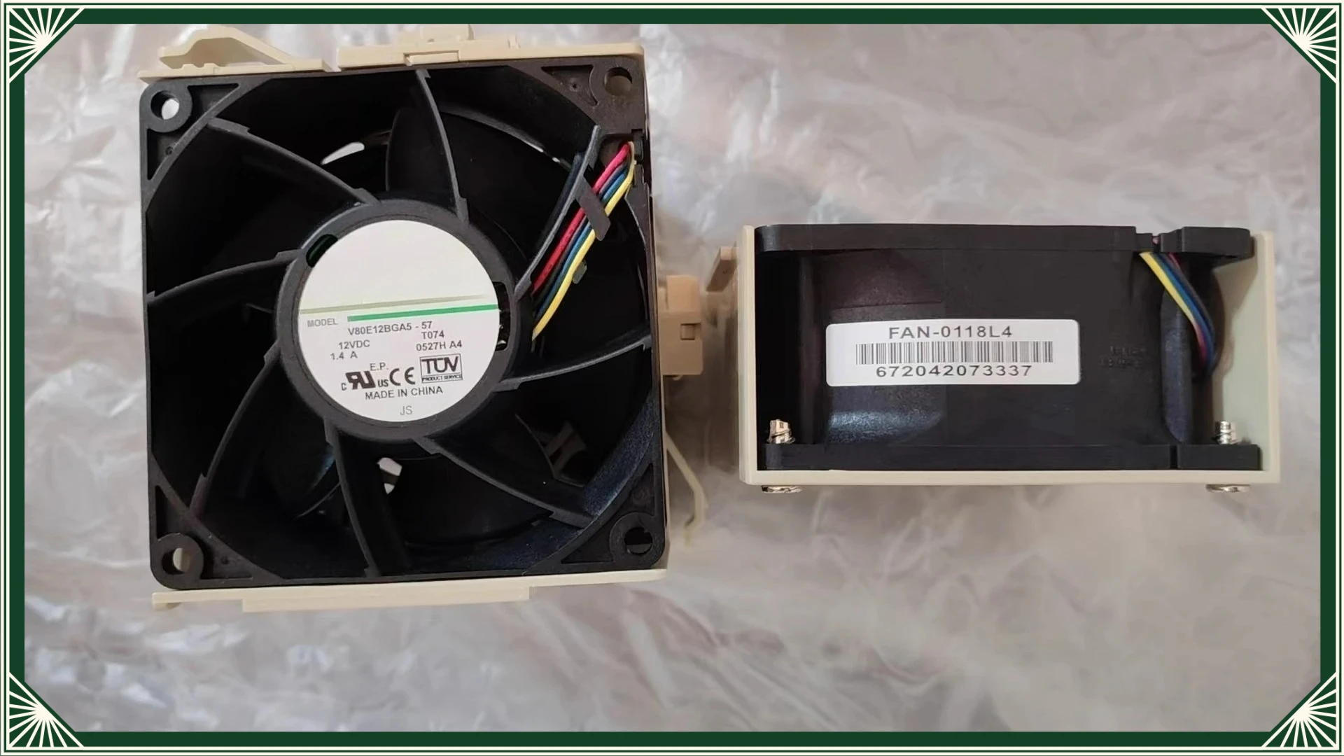 

Server Chassis Cooling Fan For Supermicro RH2488 V2 FAN-0118L4 Axial Cooling Fan