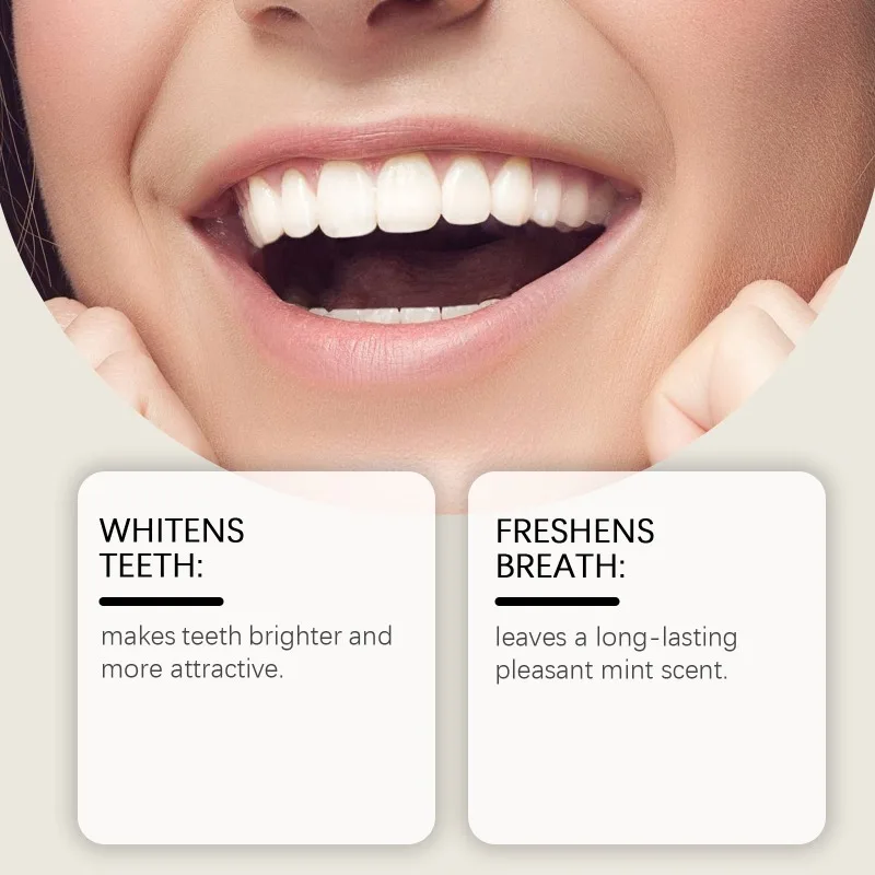 100g Whitening Toothpaste Hydroxyapatite Protect Gum Health Remove Plaque Stains Fresh Bad Breath Deep Clean Brightening Tooth