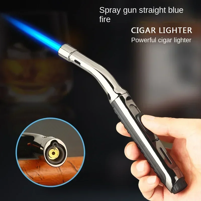 Metal Hose Elbow Lighter Creative Gas Welding Gun Spray Gun Smoke Tool Kitchen Outdoor Helper Various Choices