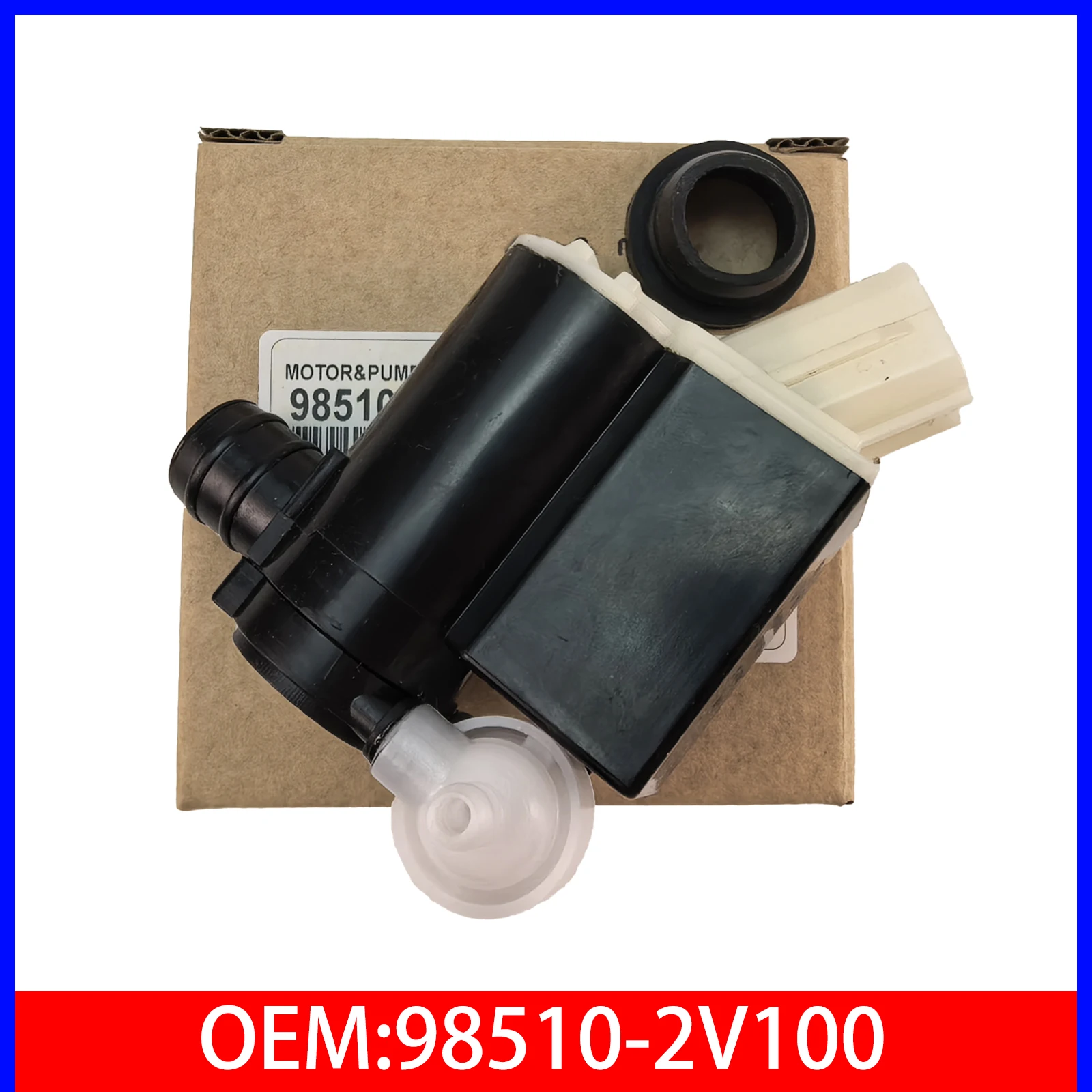 

98510-2C100/98510-2V100 насос омывателя лобового стекла дворники водяная форсунка реактивный двигатель для Hyundai Tuscon Kia Sportage Sedona