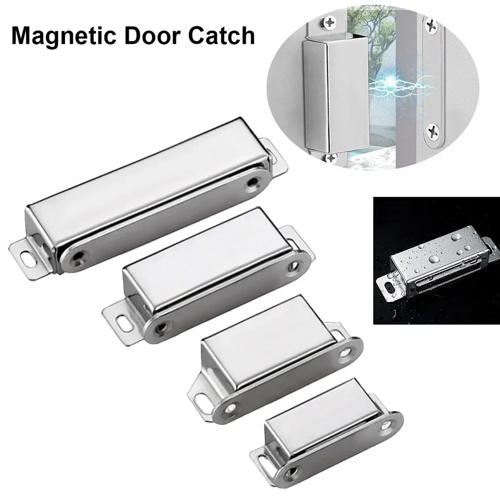 Captura magnética de alta calidad para mejorar el hogar, armario resistente de acero inoxidable 304, resistencia magnética resistente
