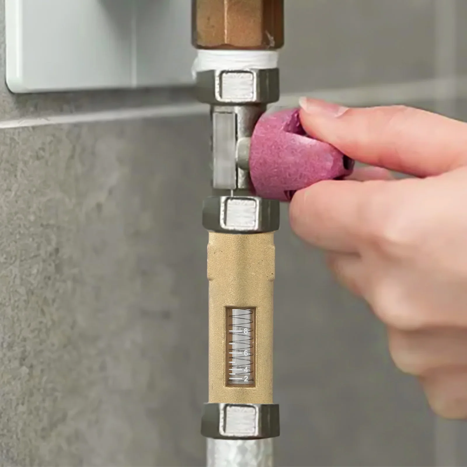 Adjustable Brass Flow Control Valve DN20 for HVAC Efficient Flow Measurement and Pressure Relief Safety Feature