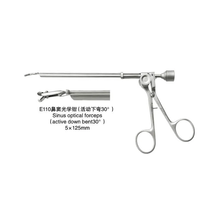 4mm medical nasal endoscopy tube optical forceps for nose endoscope with 30degree