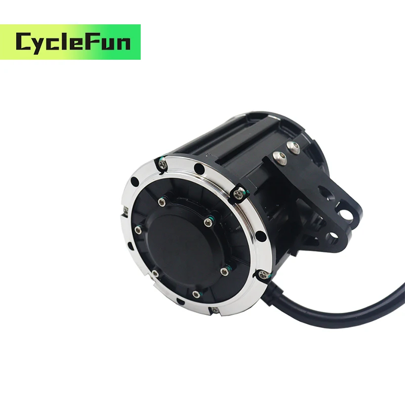 QS120 70H Mid Drive Motor Kit With Votol EM100 Boost 120A Controller DKD Display And Throttle For Electric Scooter Motorcycle