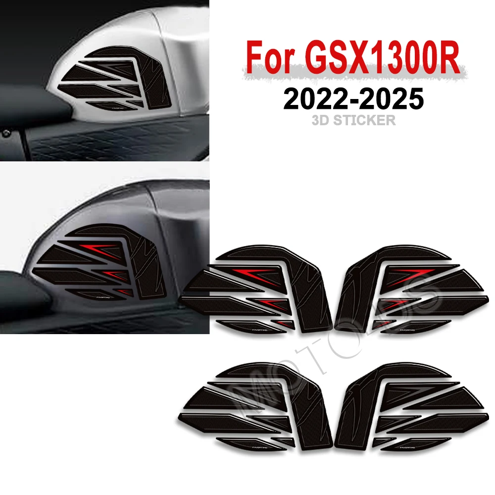 

Аксессуары для мотоциклов Suzuki Hayabusa GSX1300R, накладка на бак, боковые ручки, комплект для газа, мазута, наколенники GSXR 1300 2022-2025