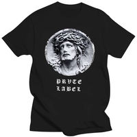 Prvte Label By Last Kings Men'S Jesus Coin T Shirt 2020 Newest Men'S Funny Slim Fit O Neck T-Shirt Men Street Wear Tees