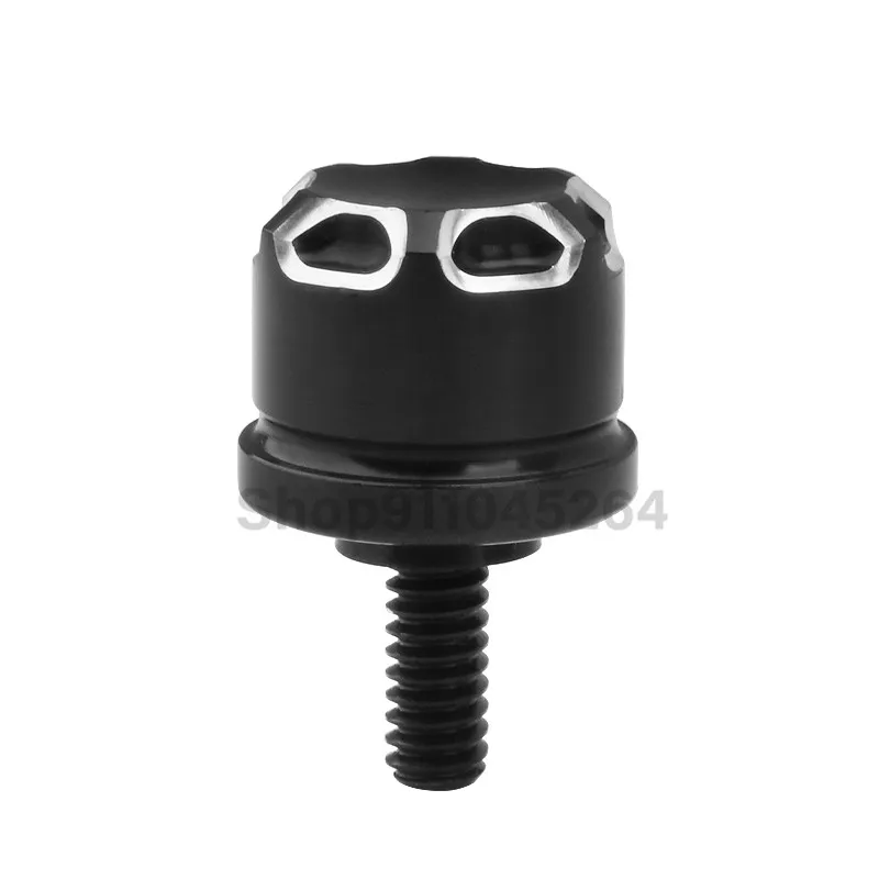 Motorcycle Black Seat Bolt Tab Screw For Harley Touring Road King Street Glide Softail Dyna Sportster XL Street Bob 96-19