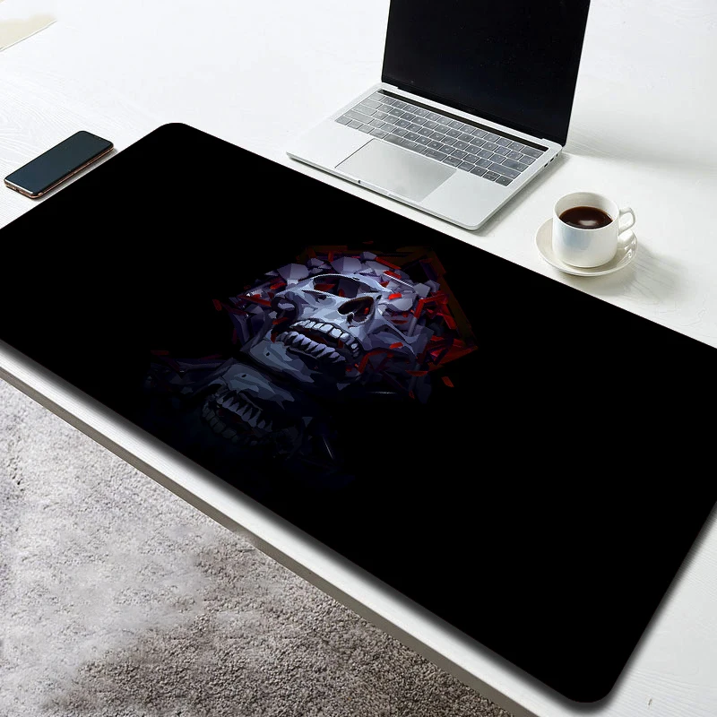 80x40cm Large Size Skull Art Mouse Pad Computer Keyboard Table Desk Mat for Office Hoom Anti-slip Mousepad Gamer Cabinet Carpet