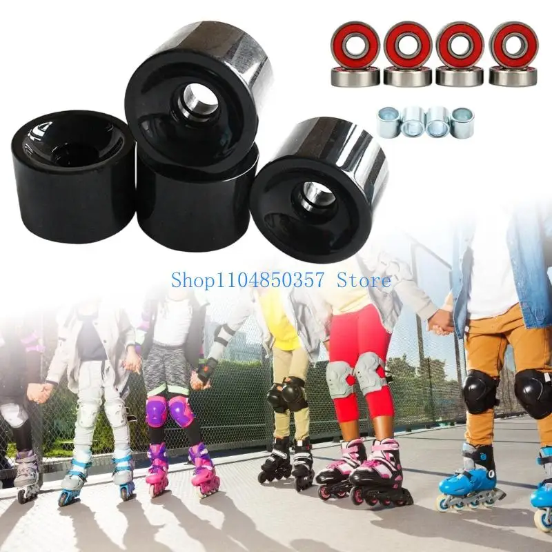 5asd 4pack سكوتر احترافي مقاوم للاهتراء عجلة سكوتر لتقليل الضوضاء