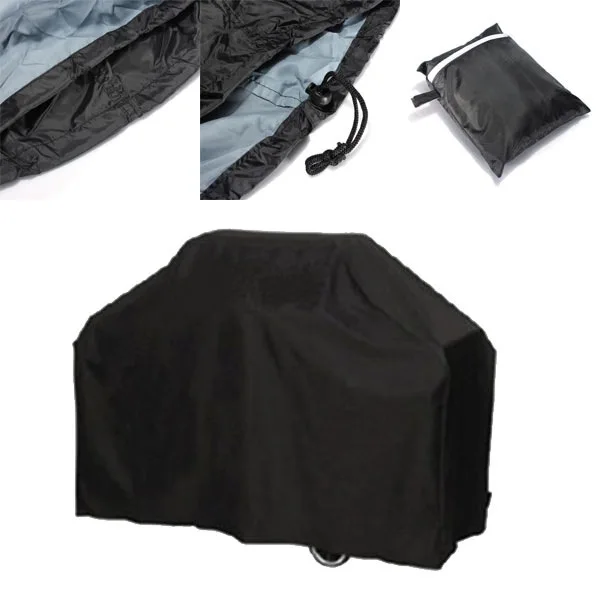 

BBQ Grill Covers Waterproof Outdoor Barbecue Cover Anti Sun Rain Protective Weber Round Rectangle BBQ Accesories Cover