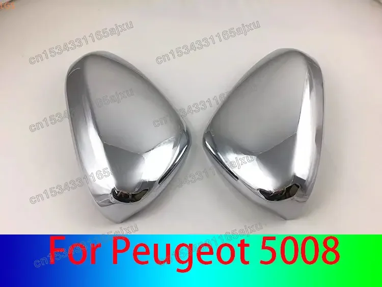 

Car styling for Peugeot 5008 2017-2019 High-quality ABS Chrome Rearview Mirror Cover Anti-scratch Protection Decoration