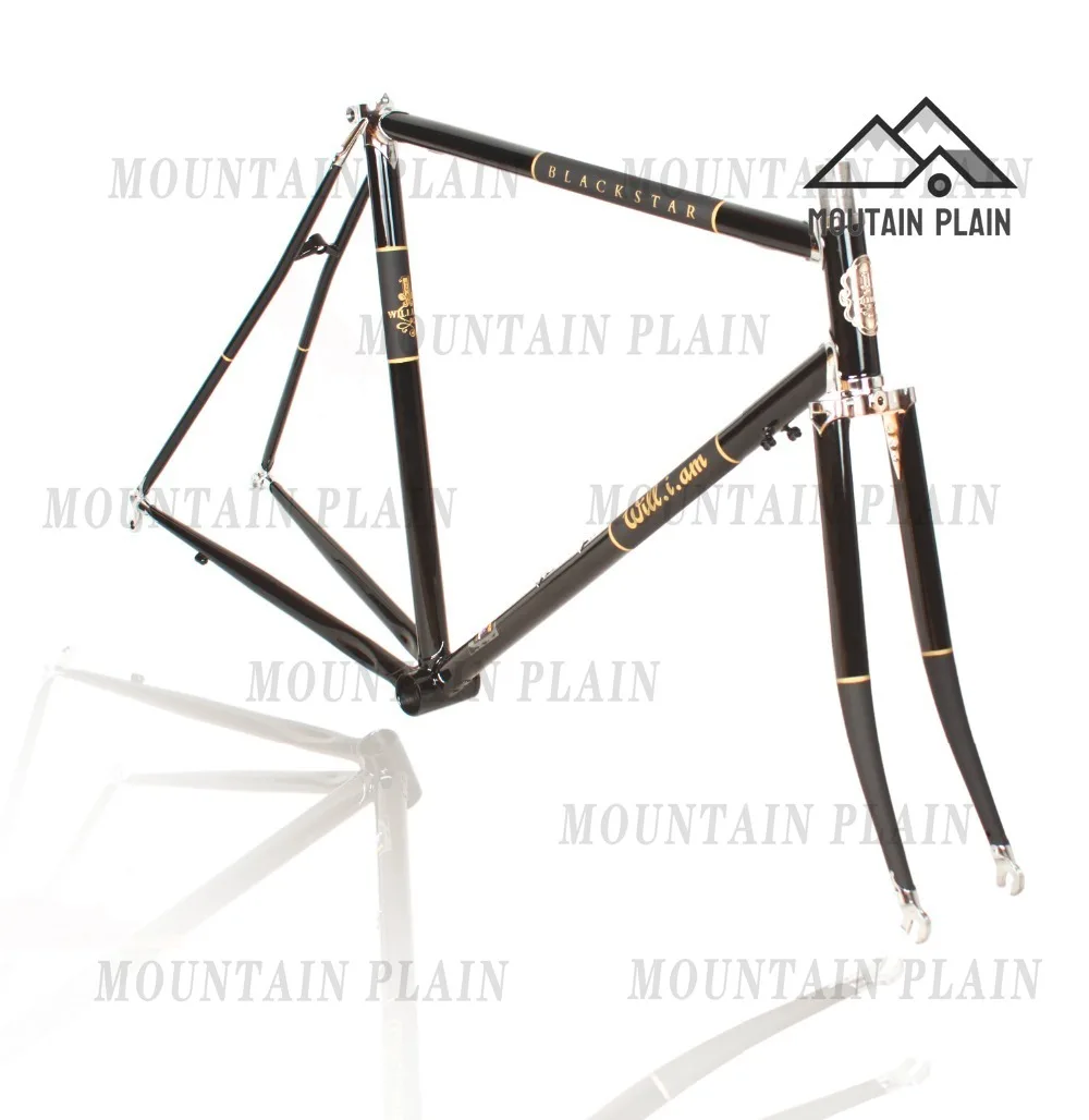 700C Chrome-Molybdenum Steel Frame Vintage Bicycle Road Bike Frame 520/725 Pipe Customize Frame Columbus Pipe