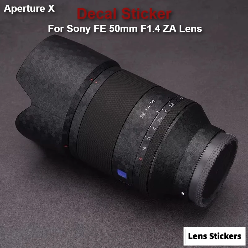 

Наклейка для объектива Sony FE 50mm F1.4 ZA, защитная пленка от царапин, защитная пленка для корпуса, наклейка-деколь, защитная пленка SEL50F14Z