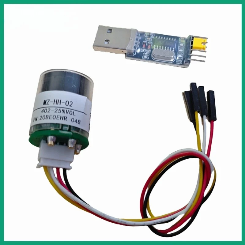 O2 Concentration Sensor Module TTL /485 Serial Port Electrochemical Detector for Real-time Air Oxygen Volume Detection