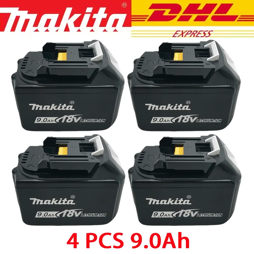 

Original Makita 9Ah/6Ah/5Ah for Makita 18V Battery BL1830B BL1850B BL1850 BL1840 BL1860 BL1815 Replacement Lithium Battery