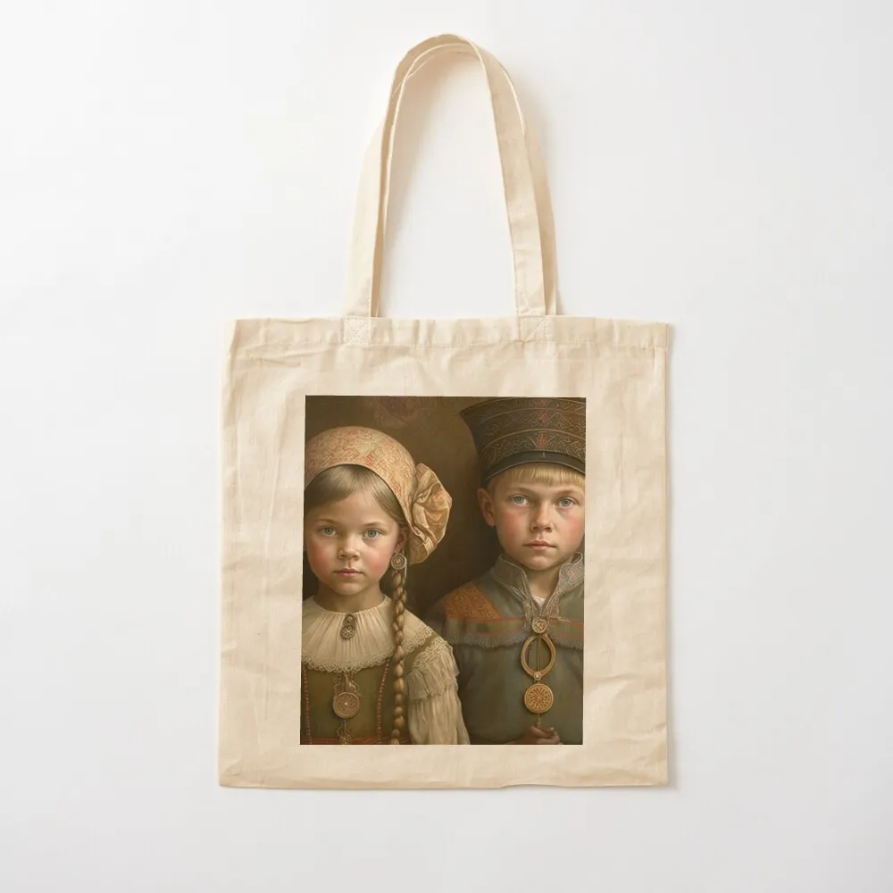 Children of the World - Sweden Tote Bag custom fabric bag Canvas stote bag great