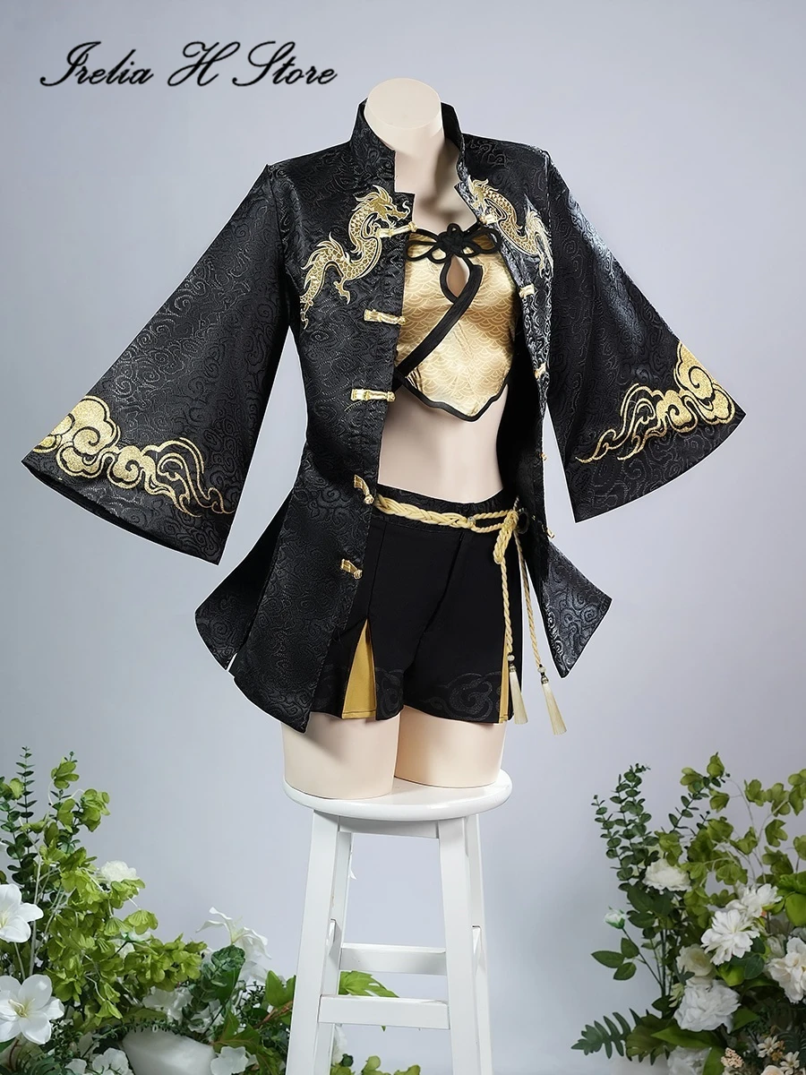 

Irelia H Naraka: Bladepoint Lannie Cosplay Costume Anime Lannie suit top shorts Halloween Costumes