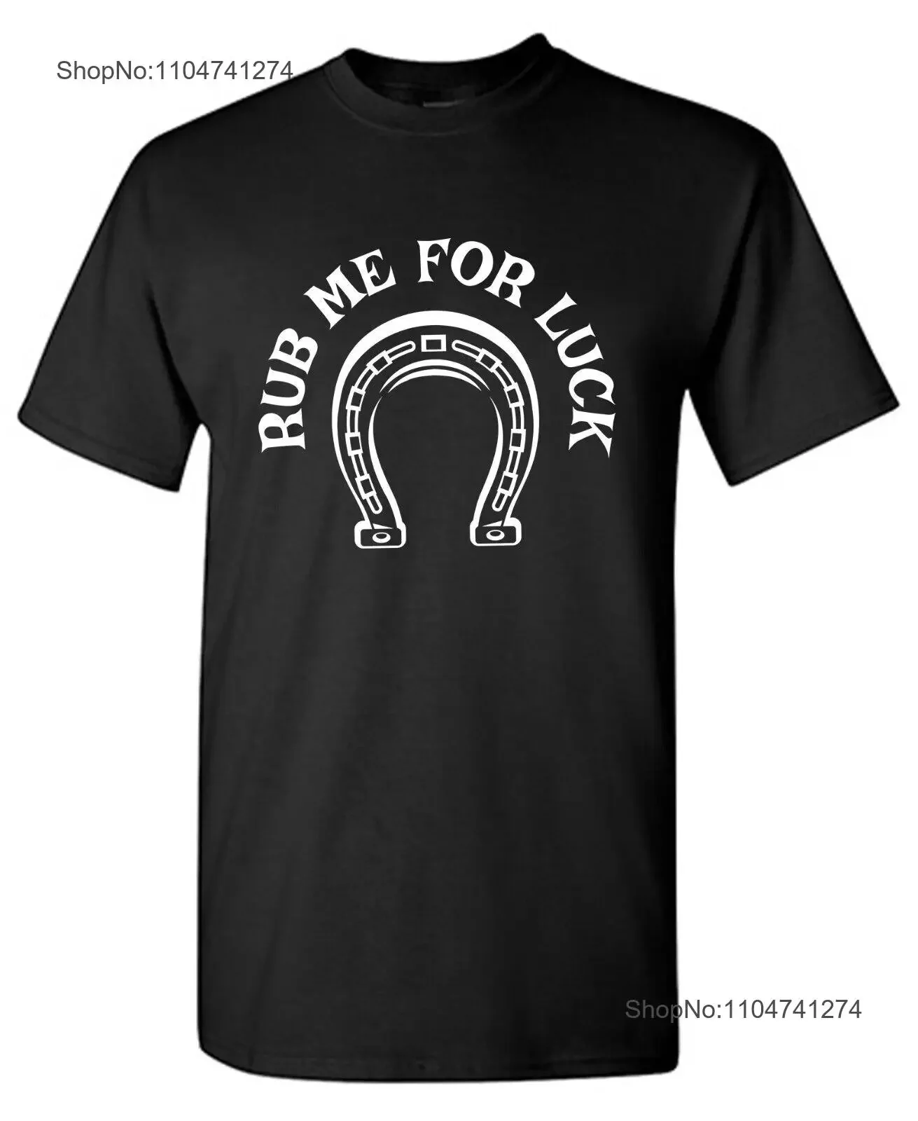 Rub Me For Luck Sarcástico Humor camiseta hombres novedad divertido vintage lavado streetwear Unisex homme estirado elegante suave