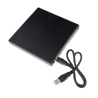 12.7mm SATA External Case USB 2.0 DVD CD DVD-Rom Case For Laptop CD/DVD Optical Drive Portable Slim
