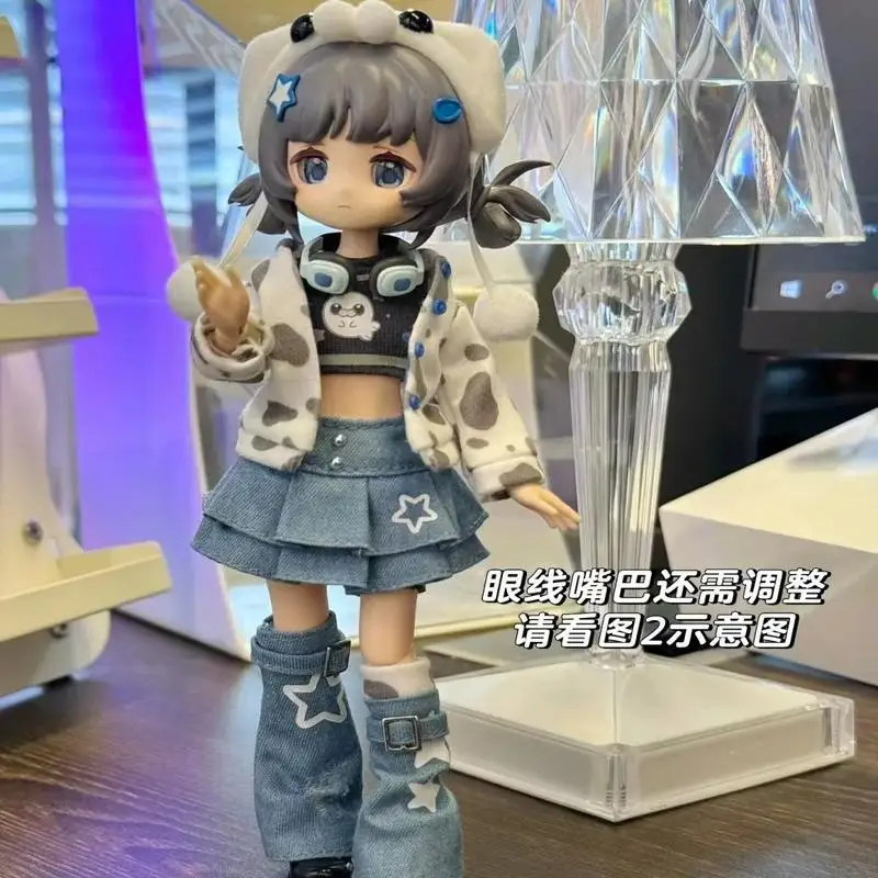 Authentische Freiheit Advocates Elektronische Nette Haustier 1/12 Bjd Blind Box Action Anime Figuren Puppen Kawaii Spielzeug Geschenk Caixa Caja