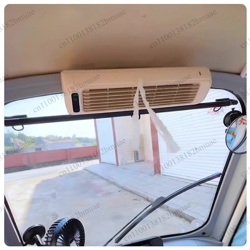 Special Fan for Tricycle, Air Conditioner Fan, Small Cold Air Electric Four-car Special USB Charging Model Can Be Moved