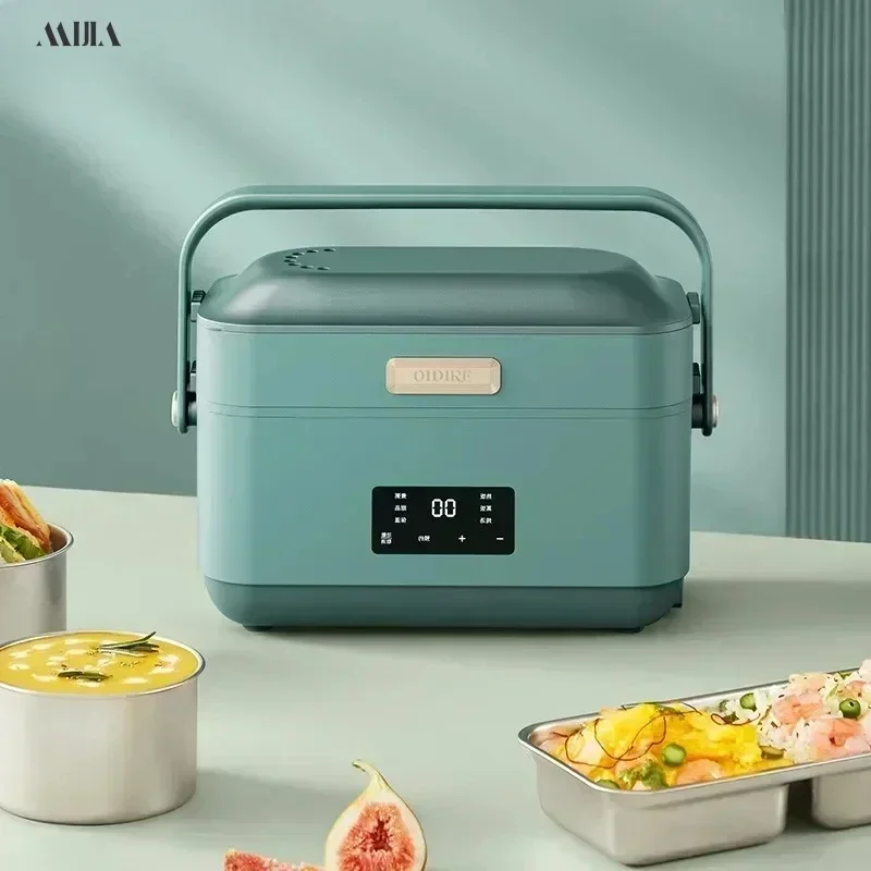 

Electric lunch box stainless steel liner steaming and heat preservation fully automatic heating plug-in electric rice heater