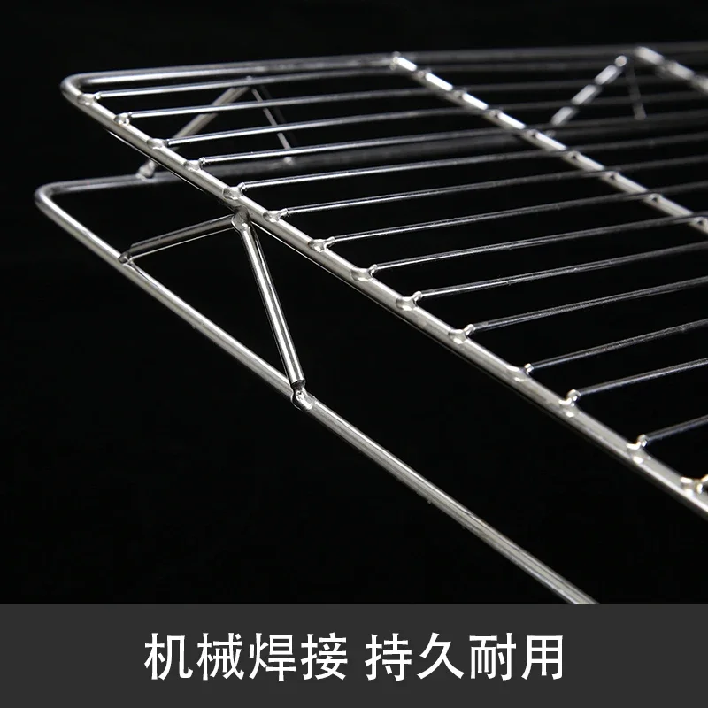 Pork rack stainless steel meat rack sells, pork grid rack special cool mesh iron grate thickened and heightened commercial