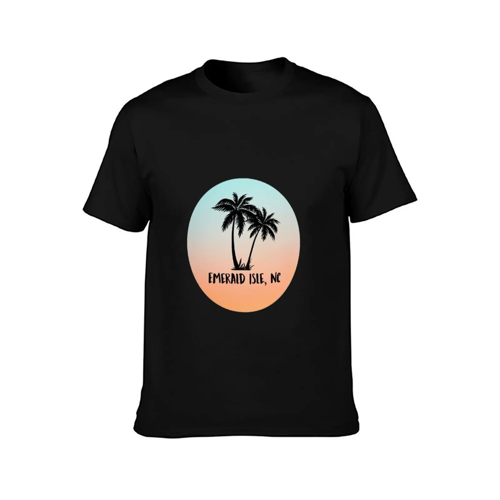 Emerald Isle, NC T-Shirt Novelty Print Casual Tee Shirt T-Shirt