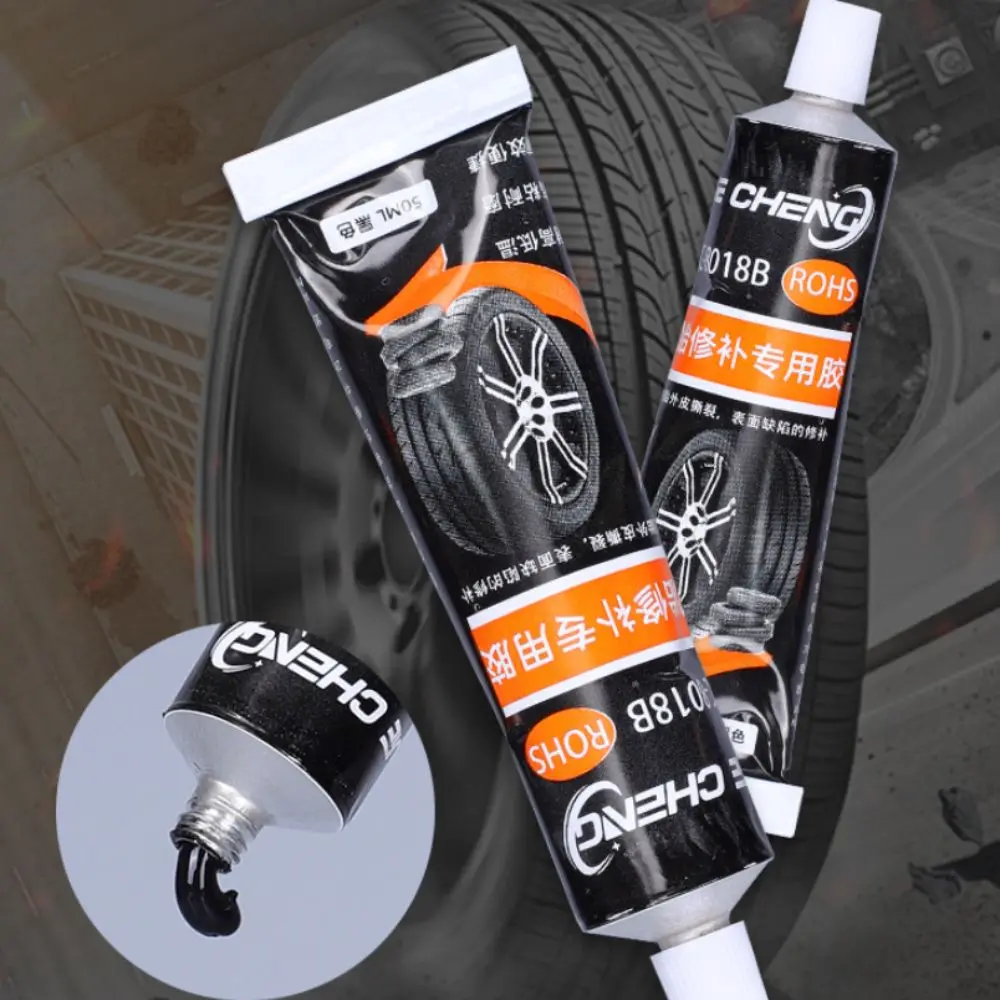 New Wear-resistant Tire Repair Glue Black Non-corrosive Sealant Liquid High Toughness Professional Rubber Repair Glue