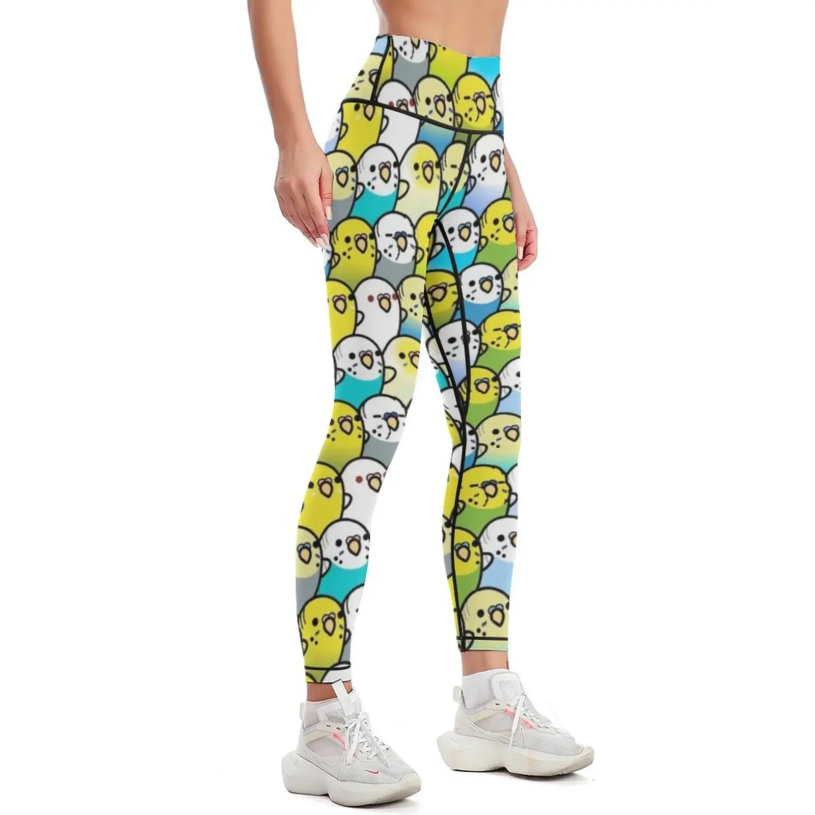 Bunches of Budgies Leggings Legging sport sport pants Women sportwear Womens Leggings