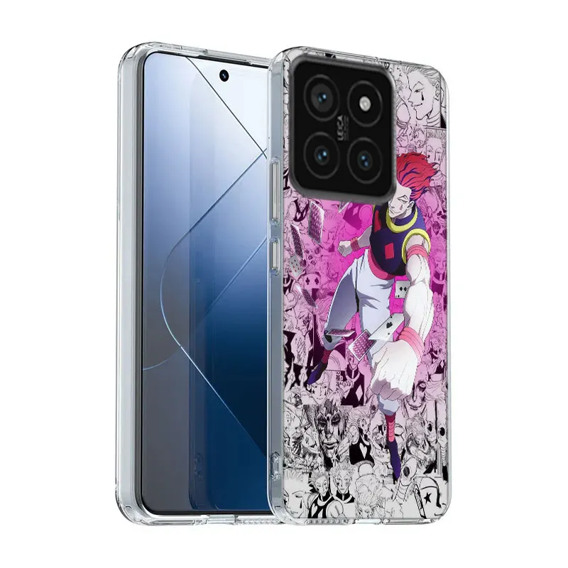 Anime Collages Hunter Hisoka HxH Clear Phone Case For Xiaomi Mi 13 12 12T 11 11T 10 10T Pro 11i 9 9T 8 Lite CC9E A3 A2 TPU Patte