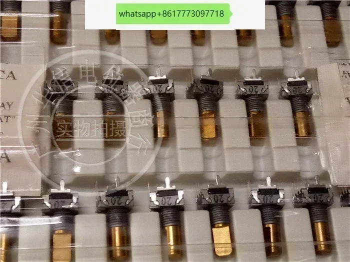 

2 шт. Японский энкодер SANSEI EC09P20-205B EC09 с 20-ступенчатой вертикальной ручкой, длина 16 мм.