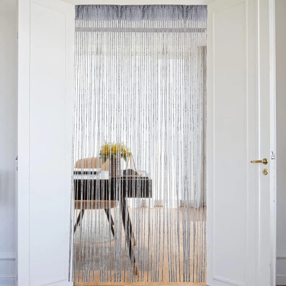 100 سنتيمتر X 200 سنتيمتر الزخرفية الباب سلسلة الستار معلقة نافذة لوحة الحائط هامش نافذة غرفة أعمى مقسم مقسم الباب ديكور المنزل