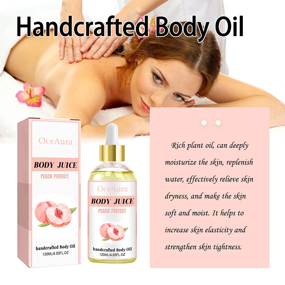 120ml Freshing Multi-Care Body Oil Hydrating Nourishing Body Lotion Massage Moisturizing for All Skin Types Body Care Supplies