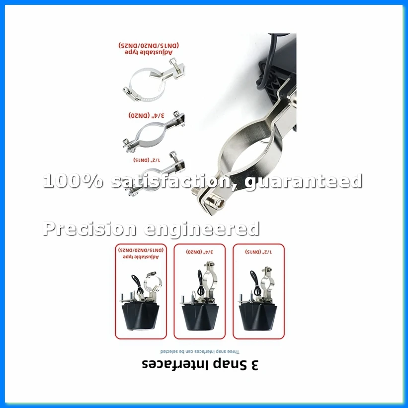 Electric Automatic Gas Pipeline Manipulator Valve DN15 DN20 DN25 for Gas Water Alarm 12V Shutoff Cut Off Ball Valve(A)-A07G