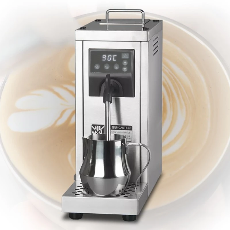 220V Fully Automat Professional Milk Steamer With Temperature Setting/Stainless Steel Milk Frother Machine