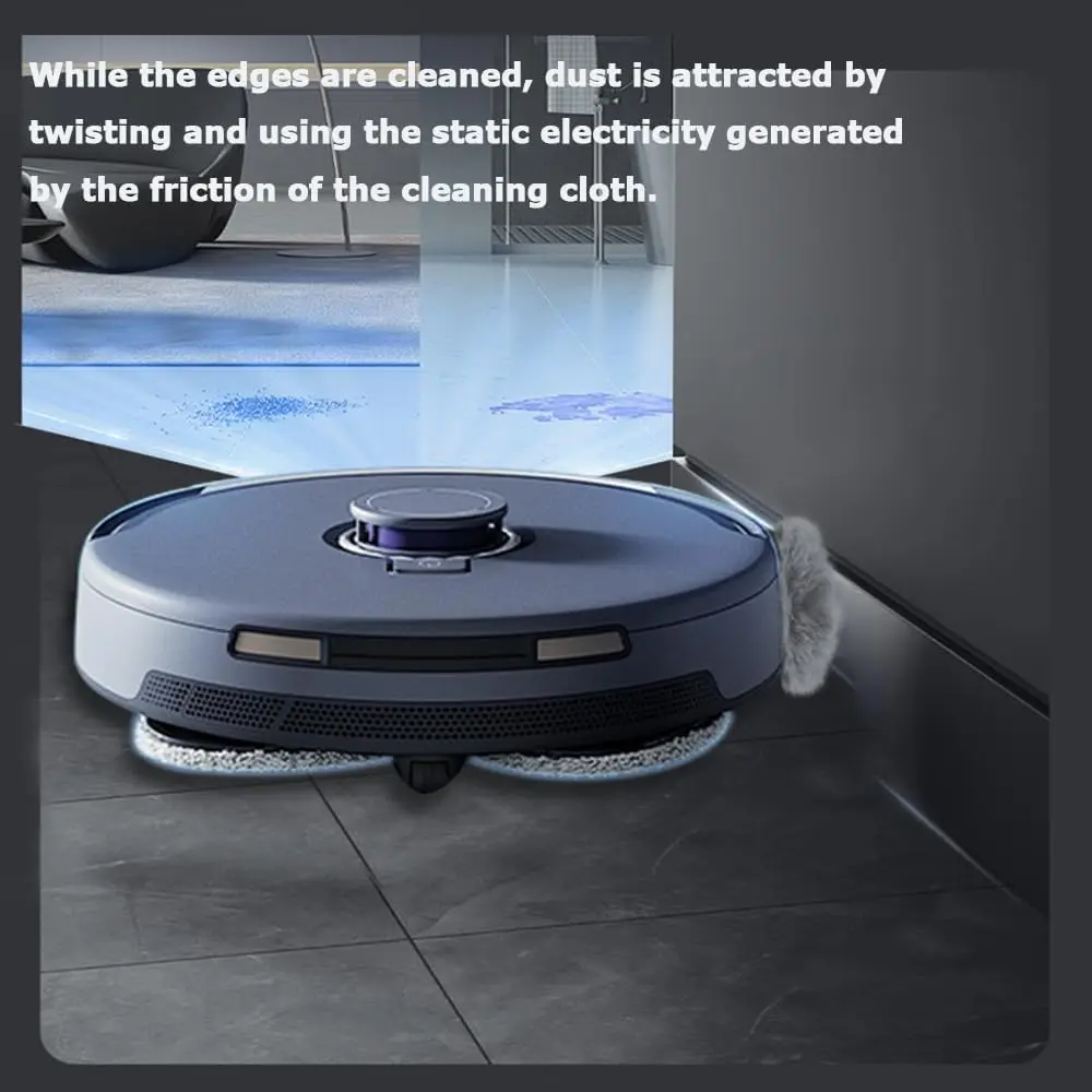 Straccio da battiscopa di ricambio per accessori per aspirapolvere robot Narwal Freo Z Ultra