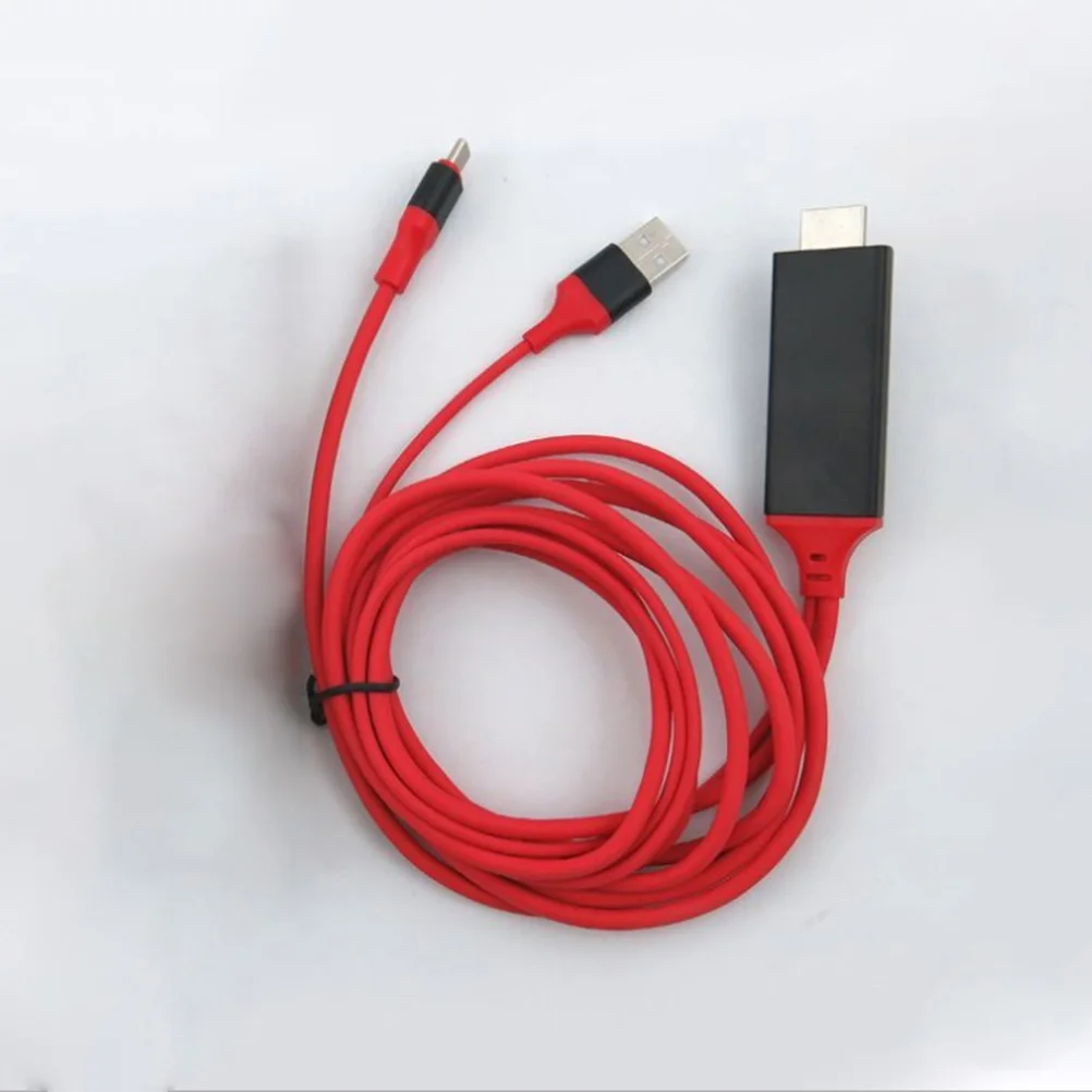USB C auf 4K@ USB Typ C auf Kabel Stecker auf Stecker mit USB-Ladekabel 7 Fuß für 2016 Pro Pixel Notebook/S9 Note (R