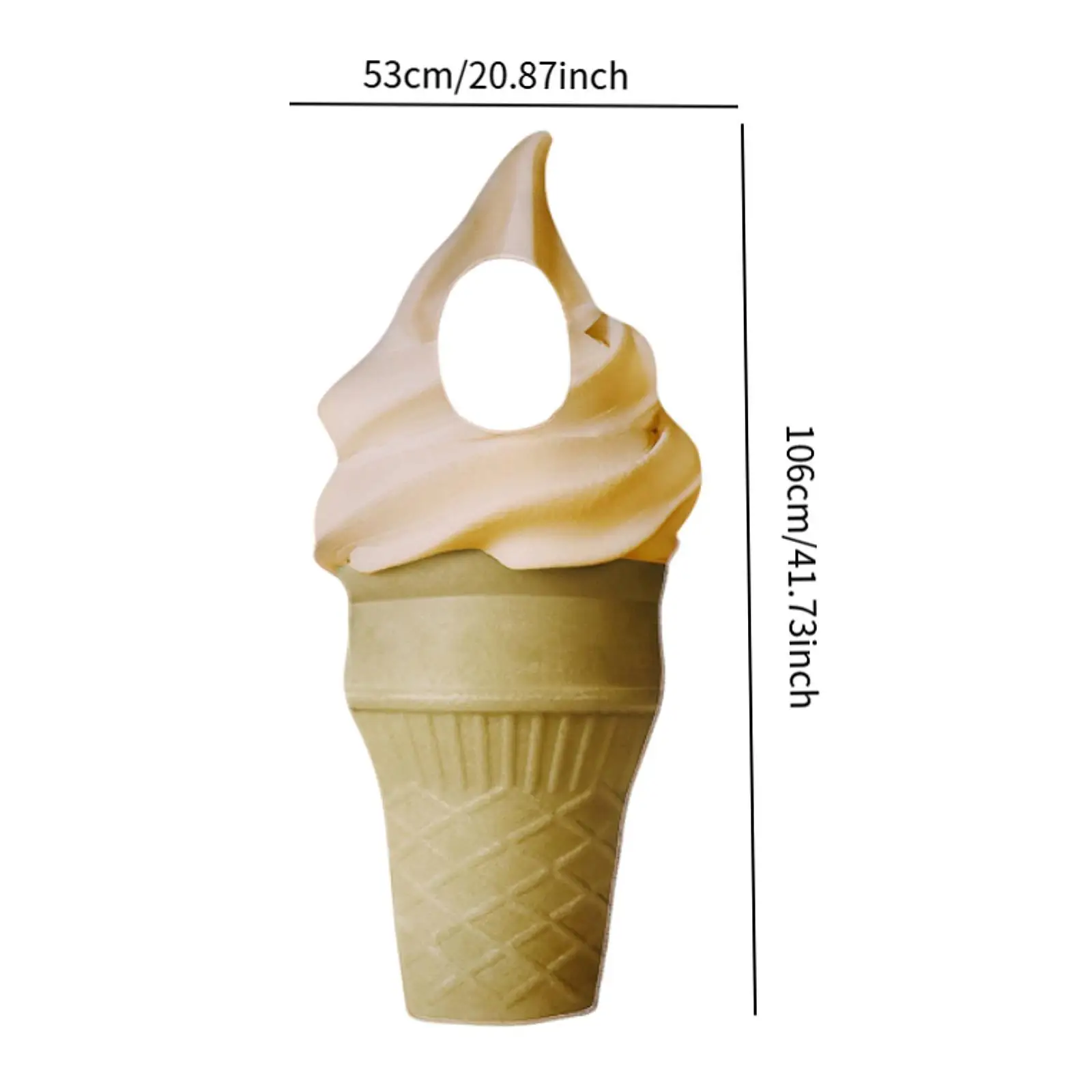 Halloween-Eiskostüm-Dekoration, Dekoration, ausgefallene Schale für Rollenspiele